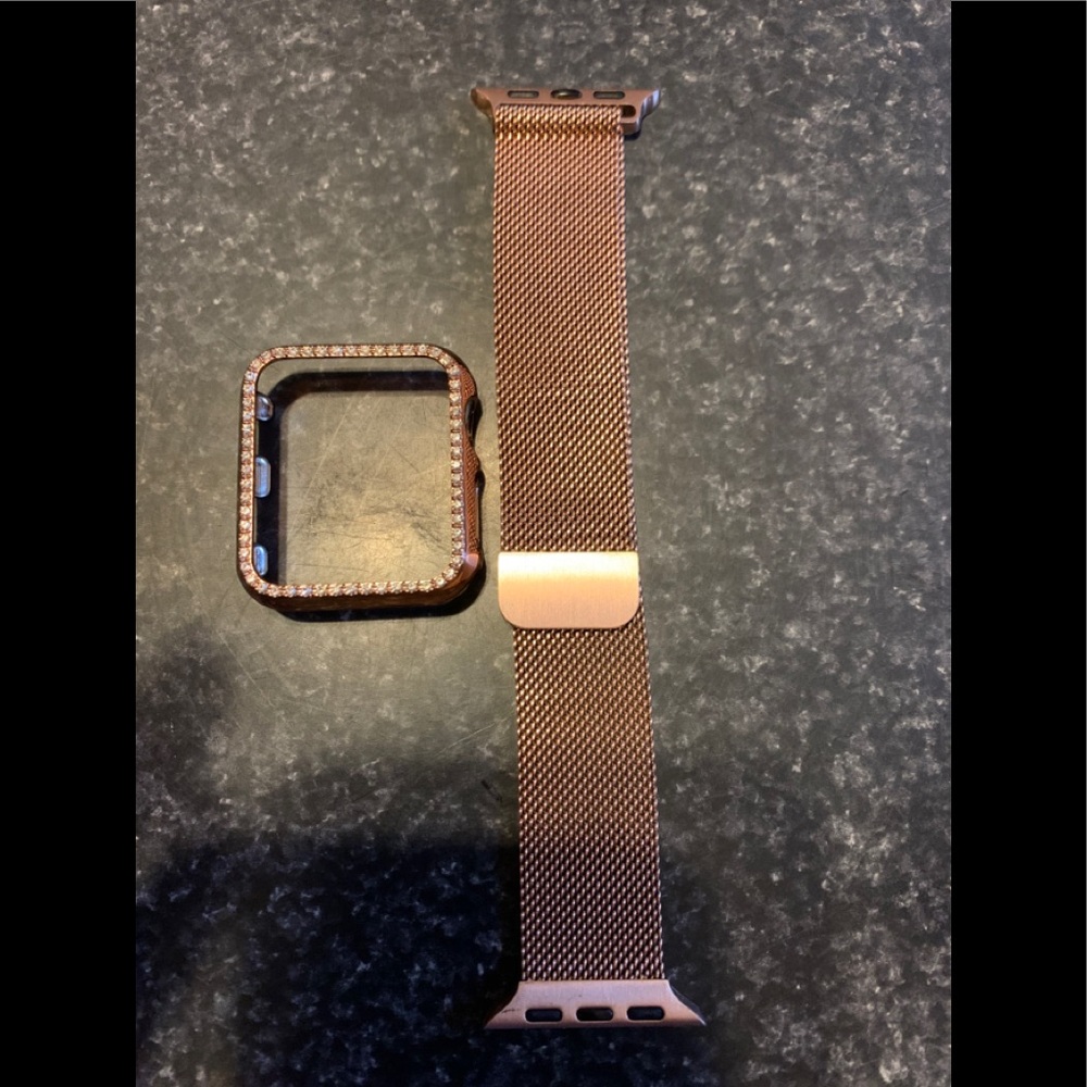 38mm watch band loop.